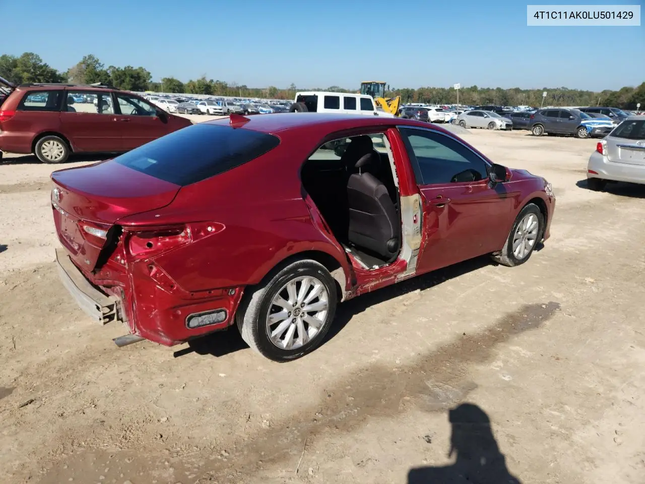 4T1C11AK0LU501429 2020 Toyota Camry Le