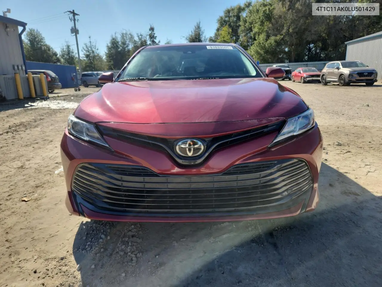 4T1C11AK0LU501429 2020 Toyota Camry Le