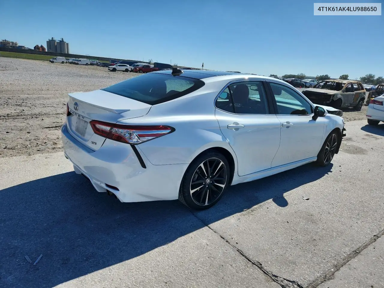 4T1K61AK4LU988650 2020 Toyota Camry Xse