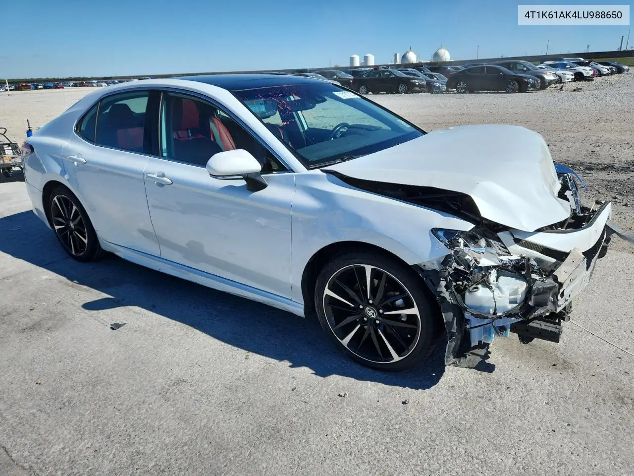 4T1K61AK4LU988650 2020 Toyota Camry Xse