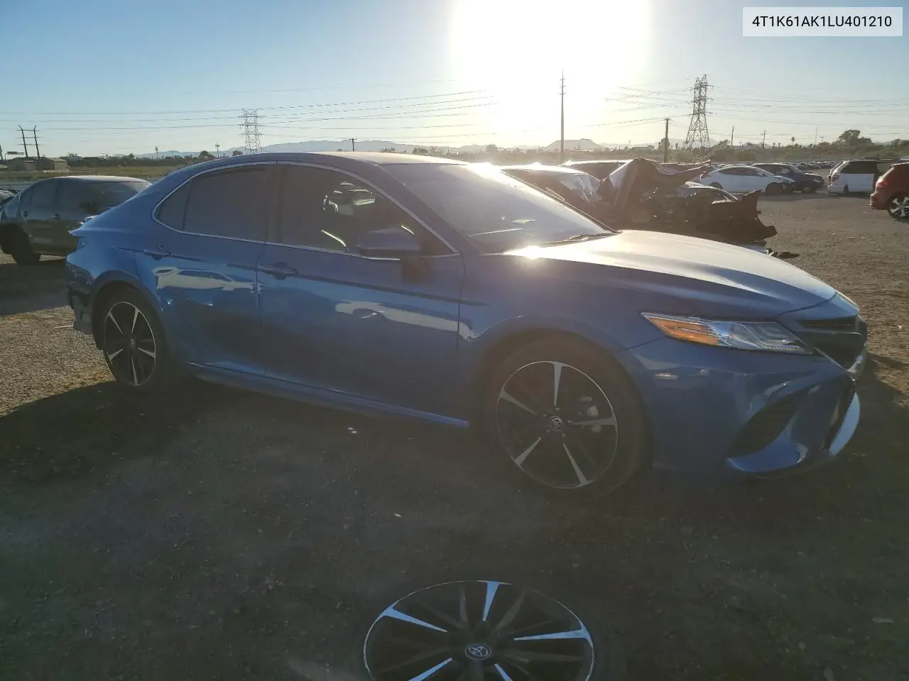 4T1K61AK1LU401210 2020 Toyota Camry Xse