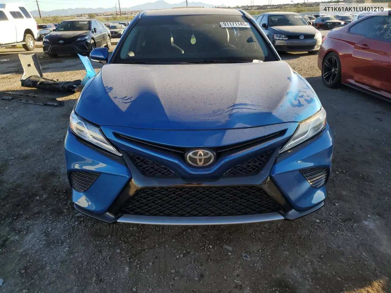 4T1K61AK1LU401210 2020 Toyota Camry Xse