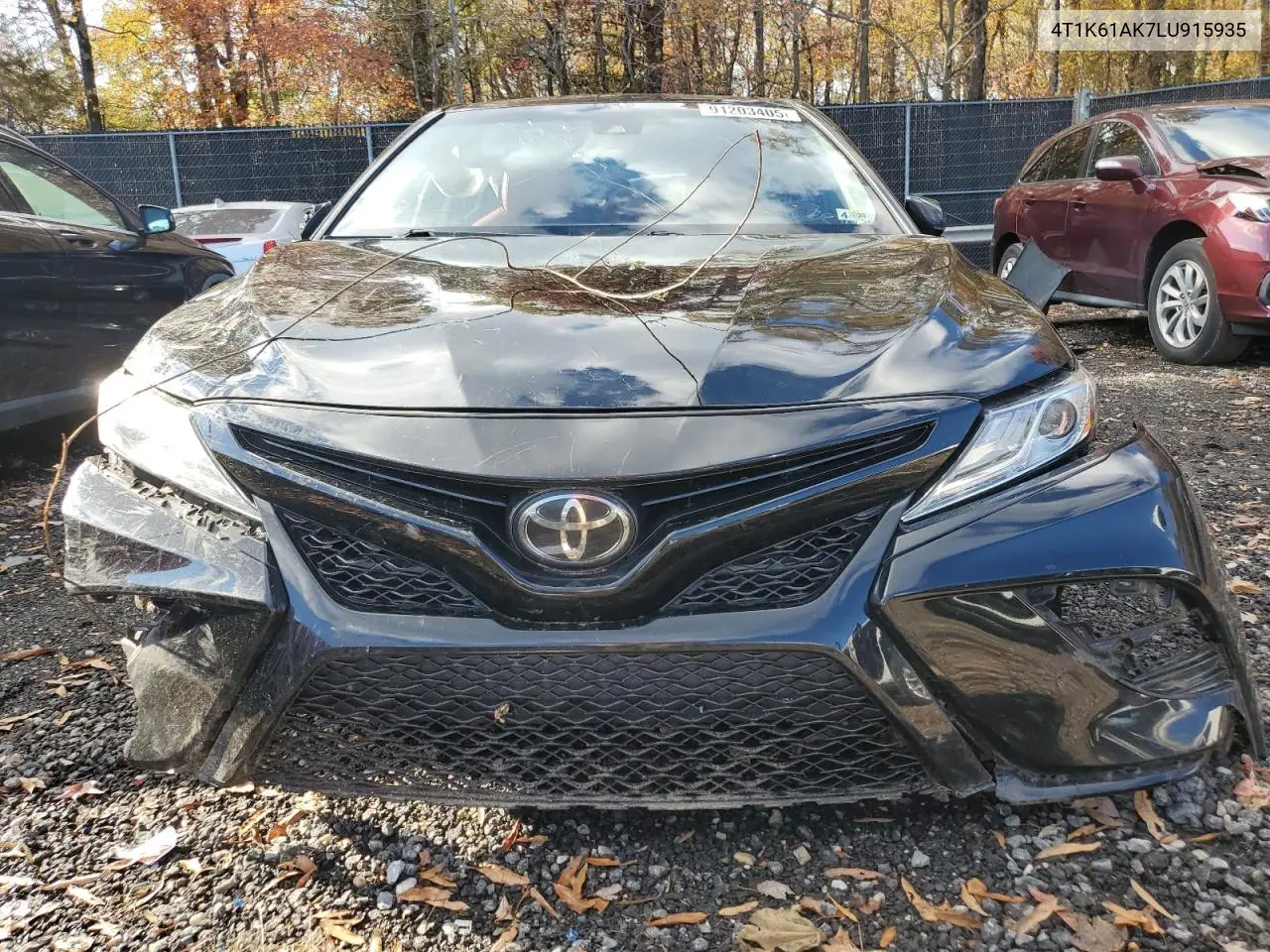 4T1K61AK7LU915935 2020 Toyota Camry Xse