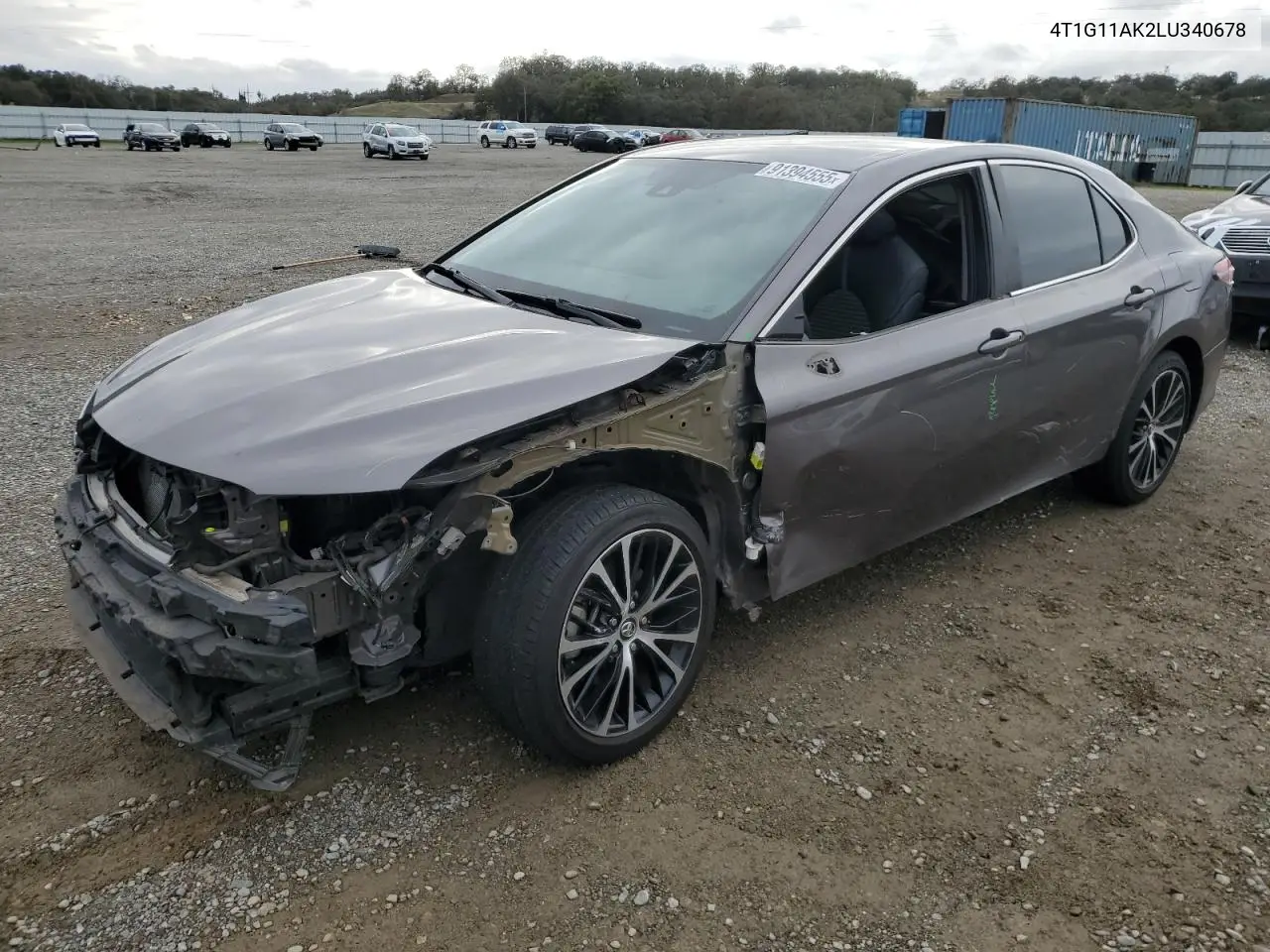 4T1G11AK2LU340678 2020 Toyota Camry Se