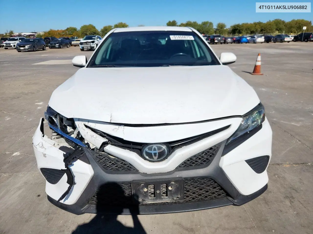4T1G11AK5LU906882 2020 Toyota Camry Se