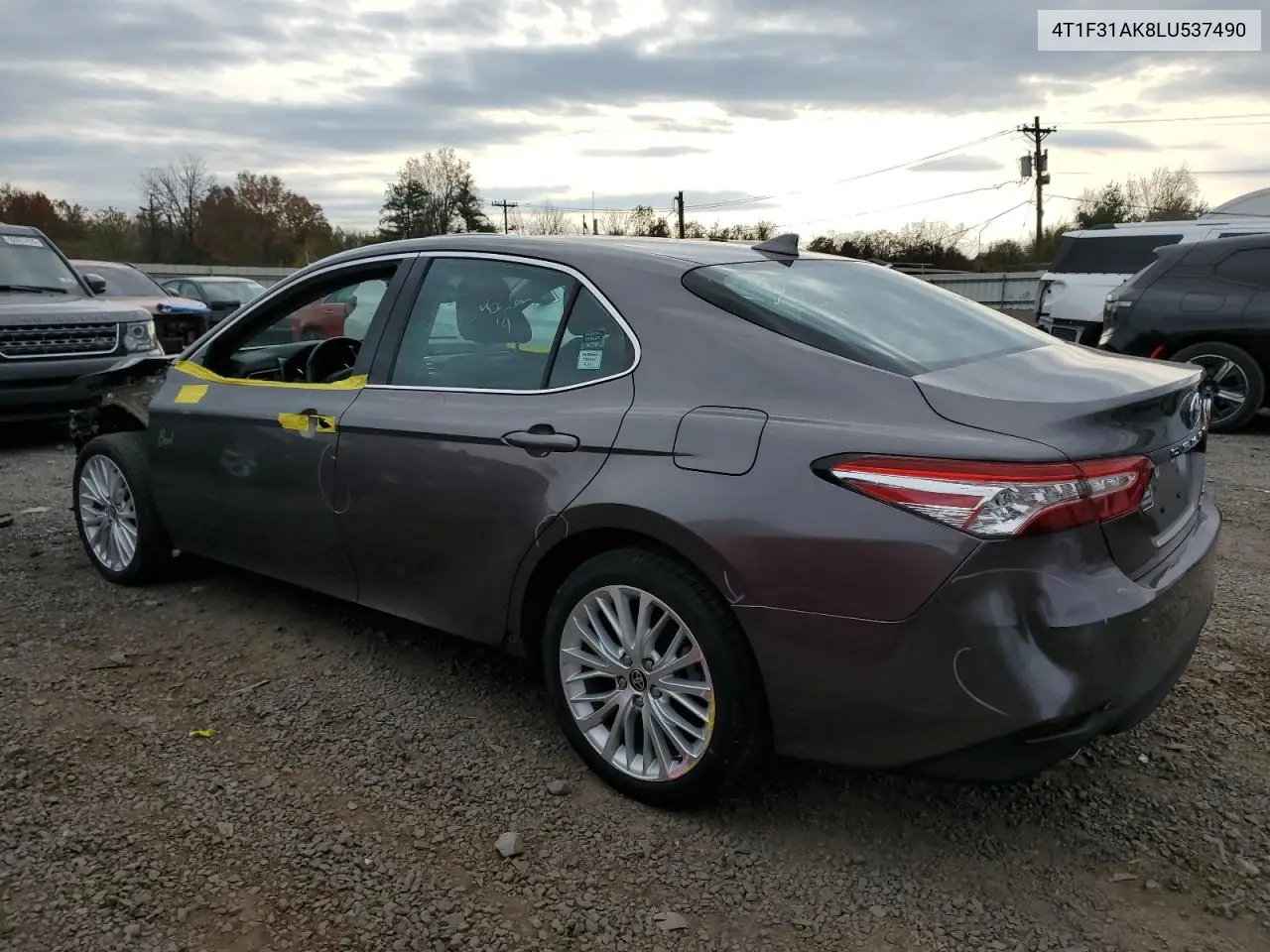 4T1F31AK8LU537490 2020 Toyota Camry Xle