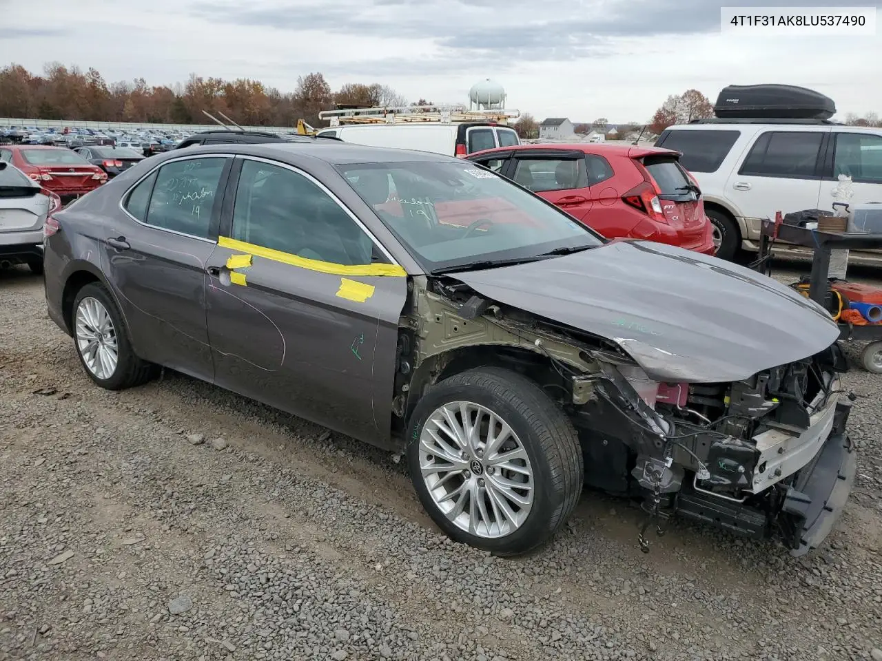 4T1F31AK8LU537490 2020 Toyota Camry Xle