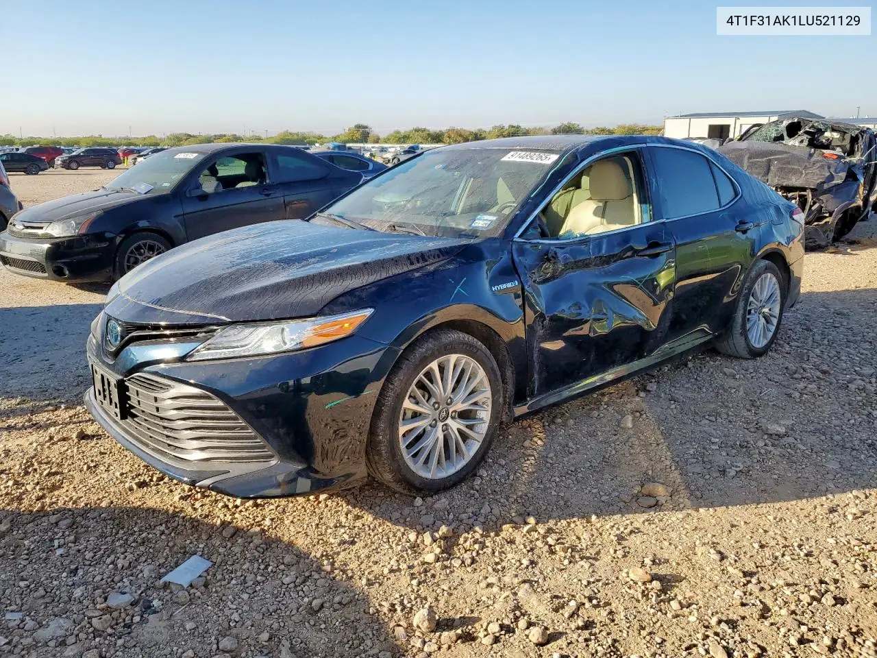 4T1F31AK1LU521129 2020 Toyota Camry Xle