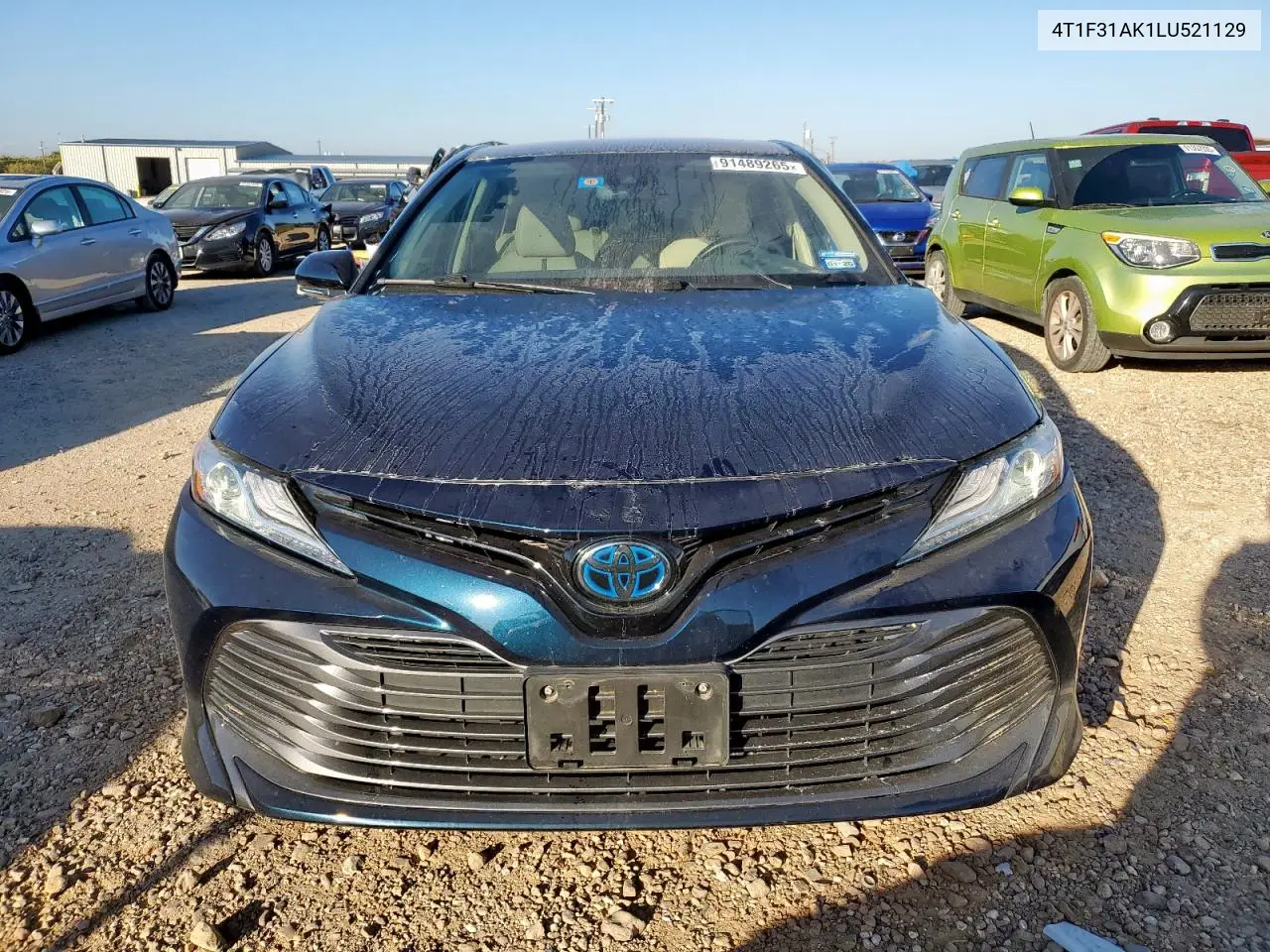 4T1F31AK1LU521129 2020 Toyota Camry Xle