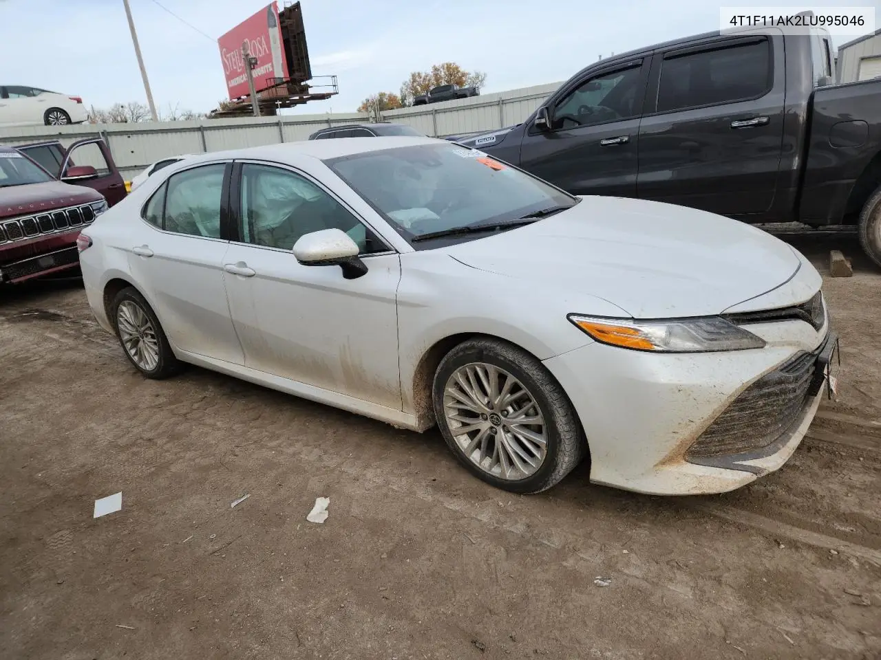 4T1F11AK2LU995046 2020 Toyota Camry Xle