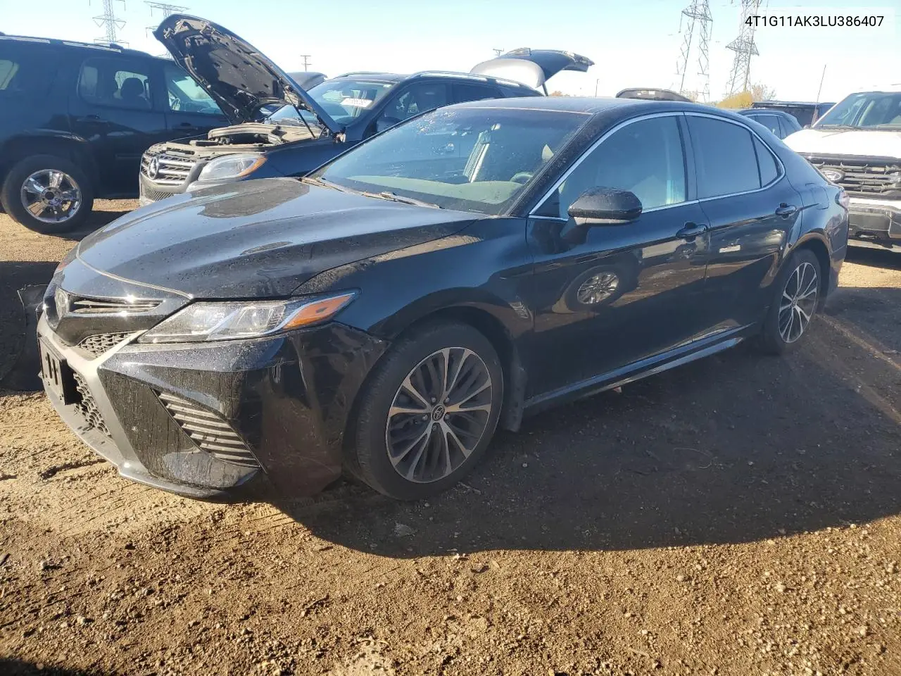 4T1G11AK3LU386407 2020 Toyota Camry Se