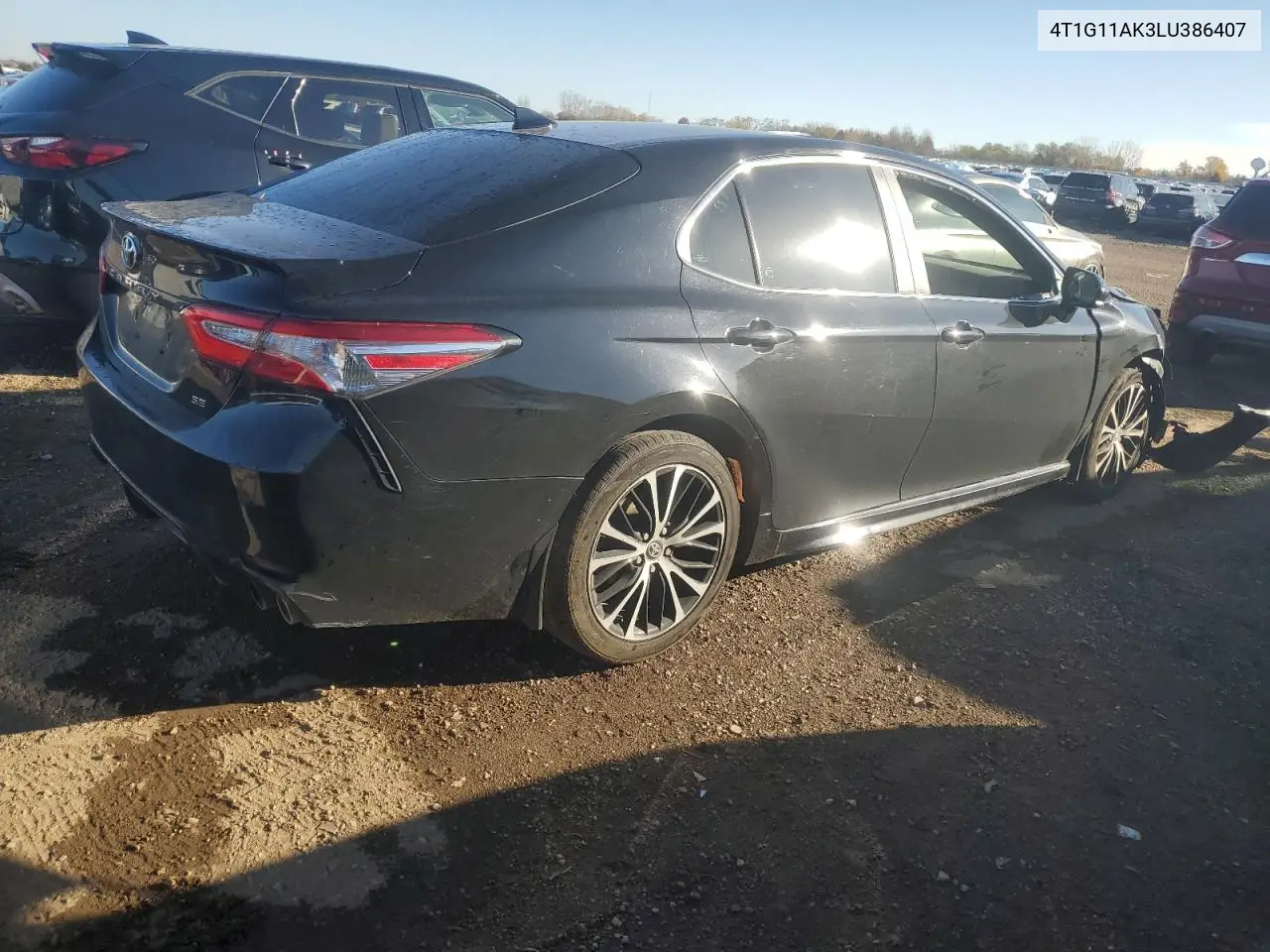 4T1G11AK3LU386407 2020 Toyota Camry Se