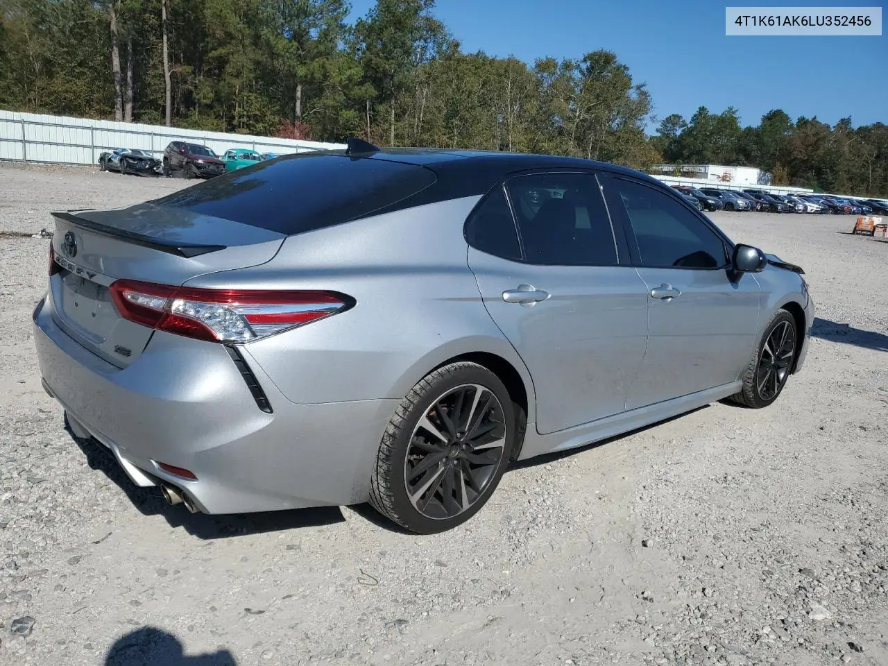 4T1K61AK6LU352456 2020 Toyota Camry Xse