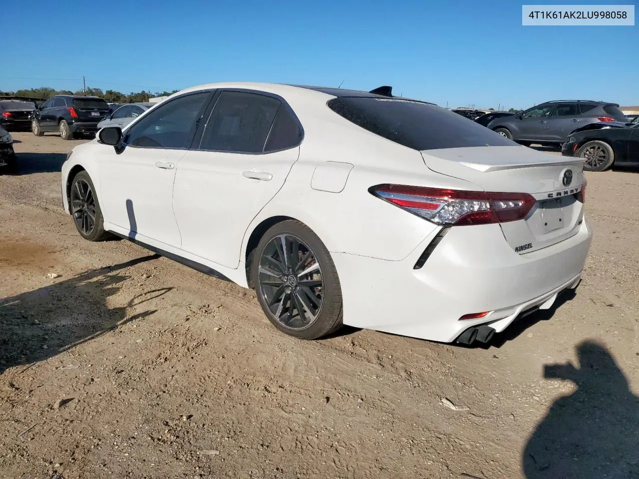 4T1K61AK2LU998058 2020 Toyota Camry Xse