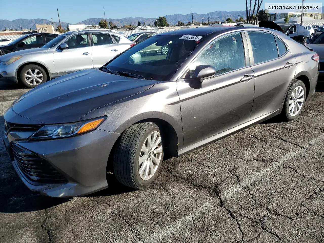 4T1C11AK7LU981873 2020 Toyota Camry Le