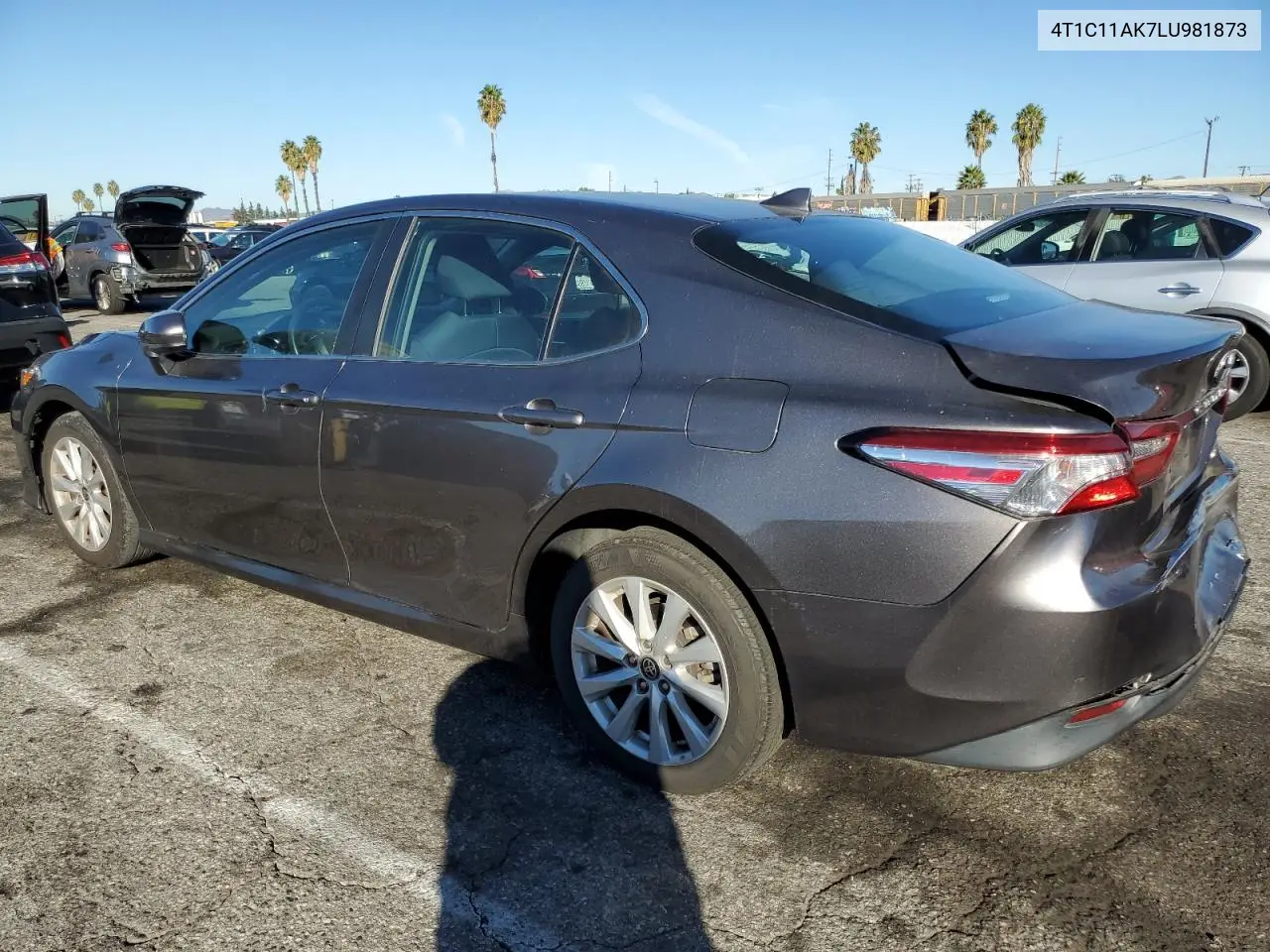 4T1C11AK7LU981873 2020 Toyota Camry Le