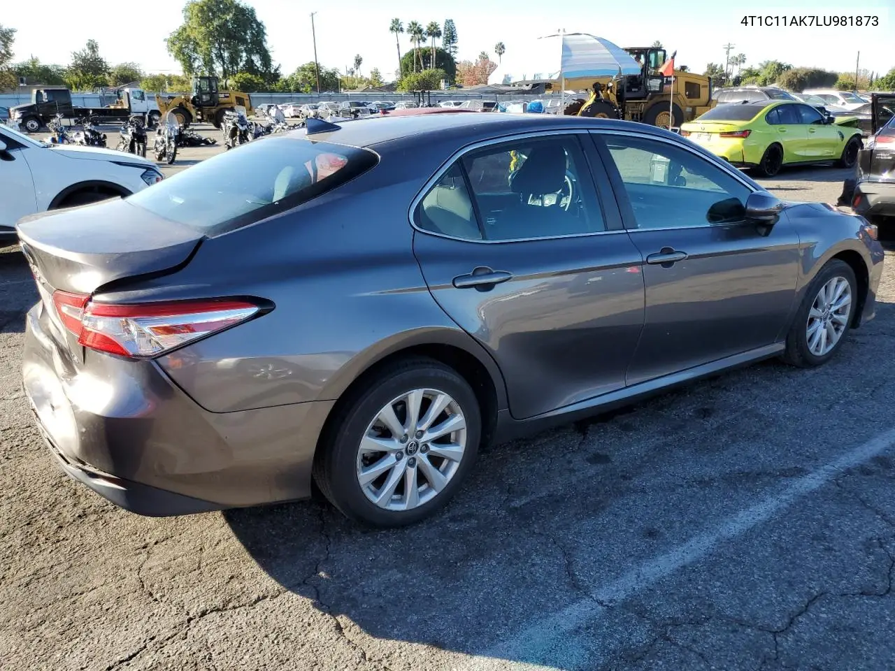 4T1C11AK7LU981873 2020 Toyota Camry Le