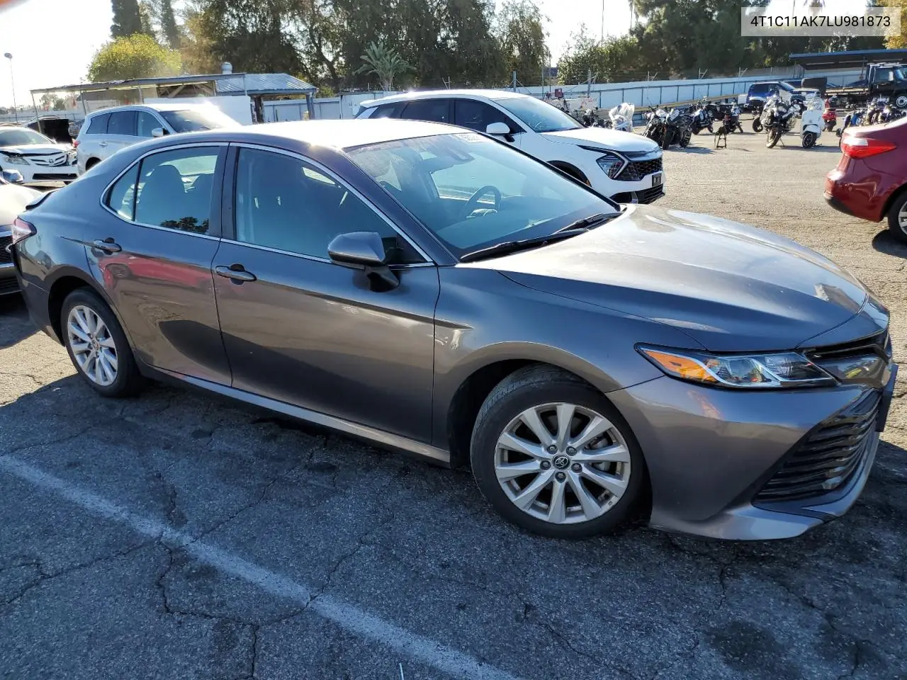 4T1C11AK7LU981873 2020 Toyota Camry Le