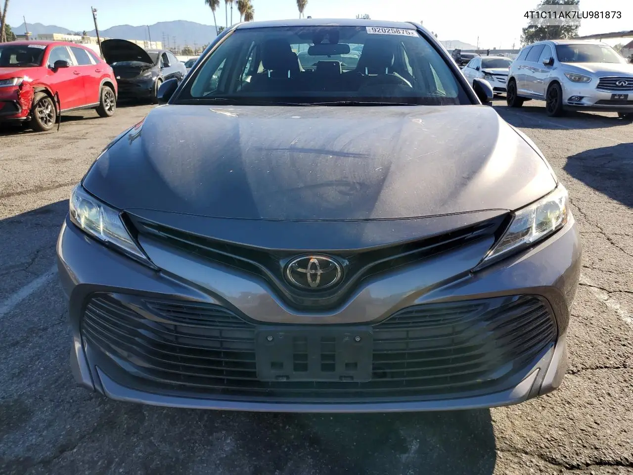 4T1C11AK7LU981873 2020 Toyota Camry Le