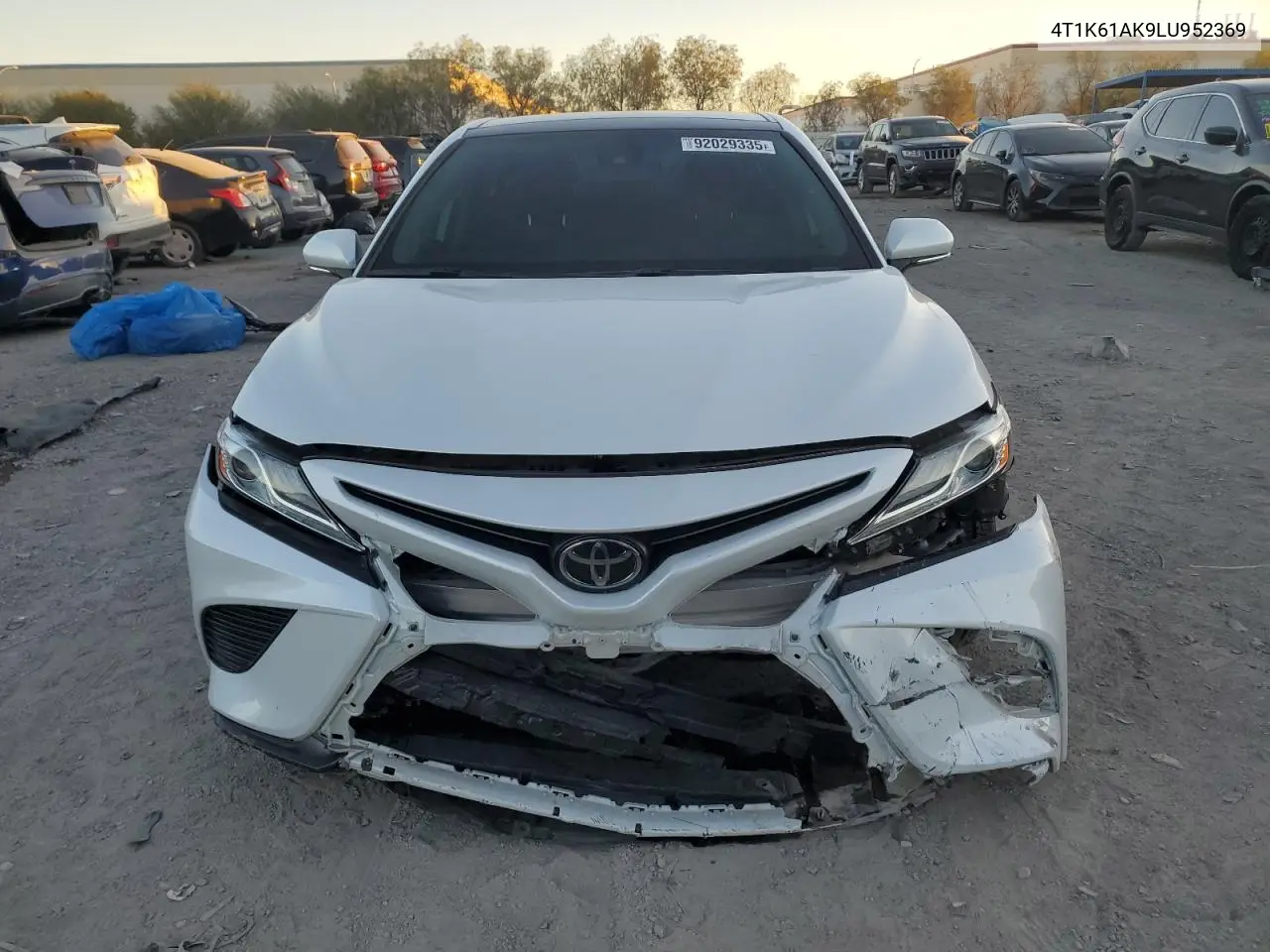 4T1K61AK9LU952369 2020 Toyota Camry Xse