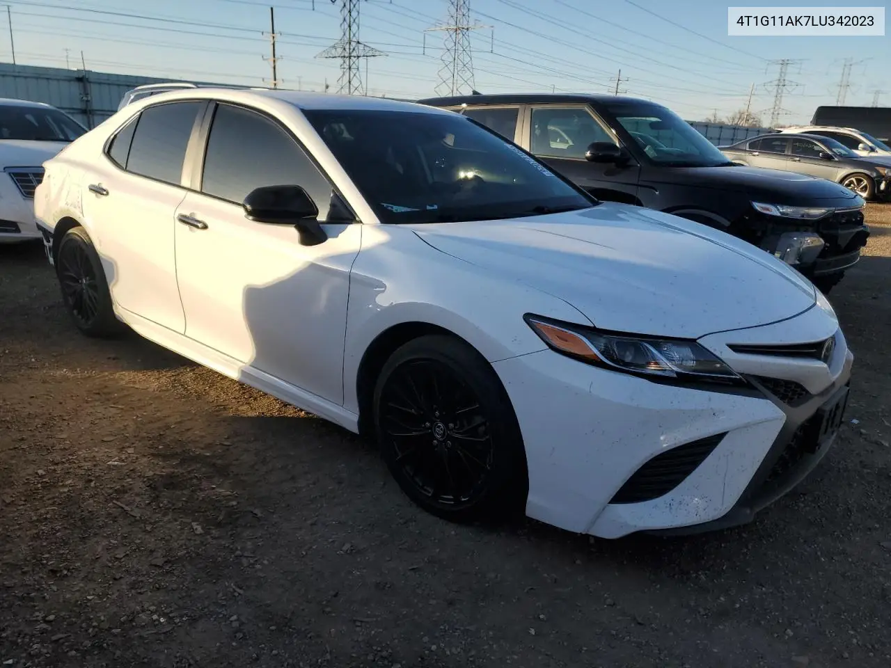 4T1G11AK7LU342023 2020 Toyota Camry Se
