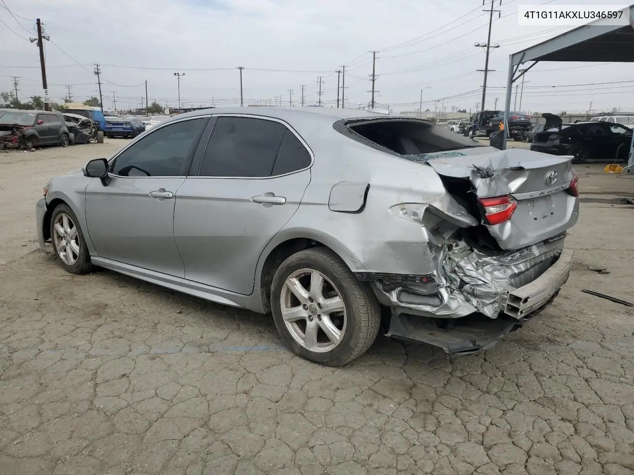 4T1G11AKXLU346597 2020 Toyota Camry Se