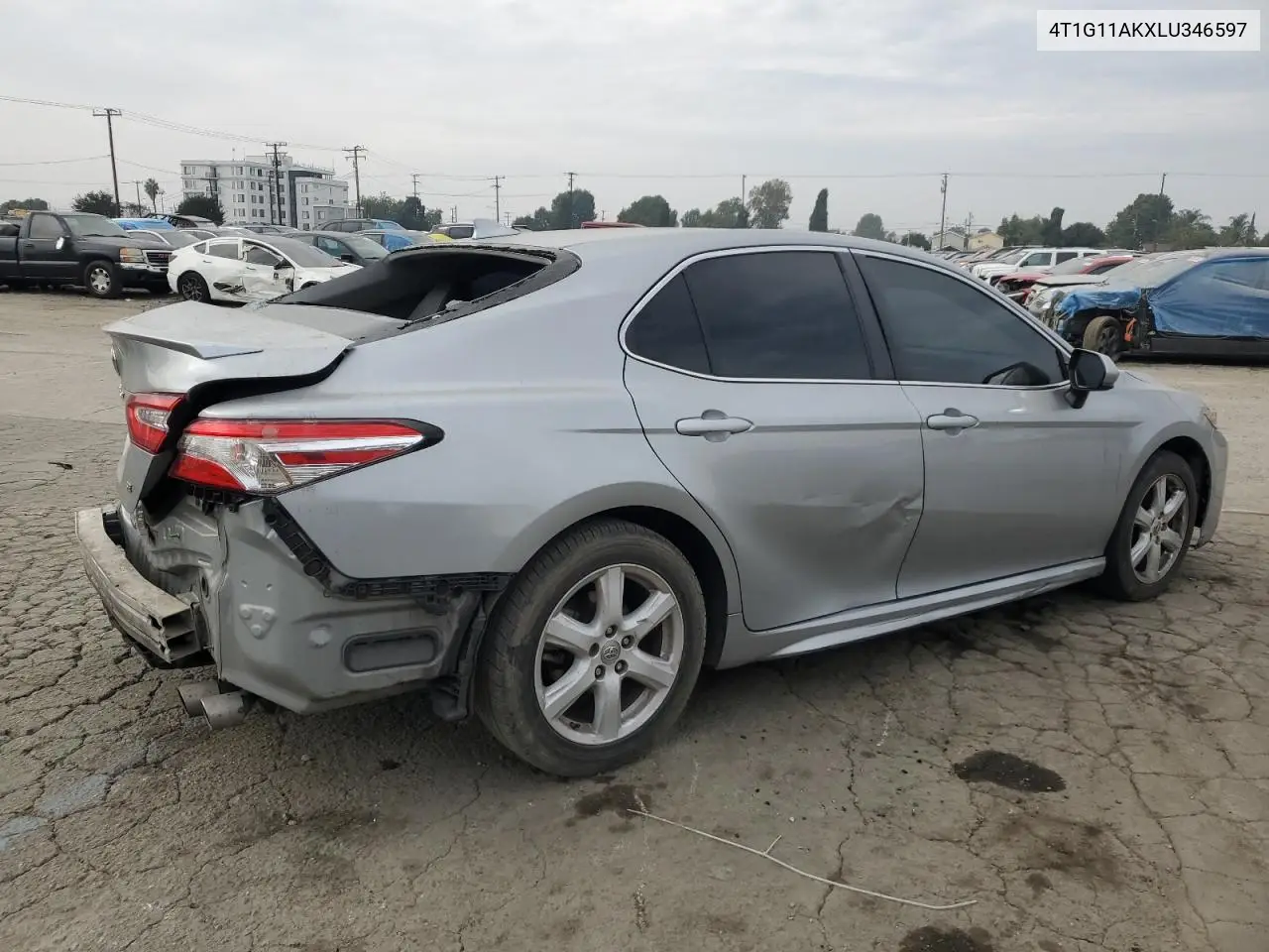 4T1G11AKXLU346597 2020 Toyota Camry Se