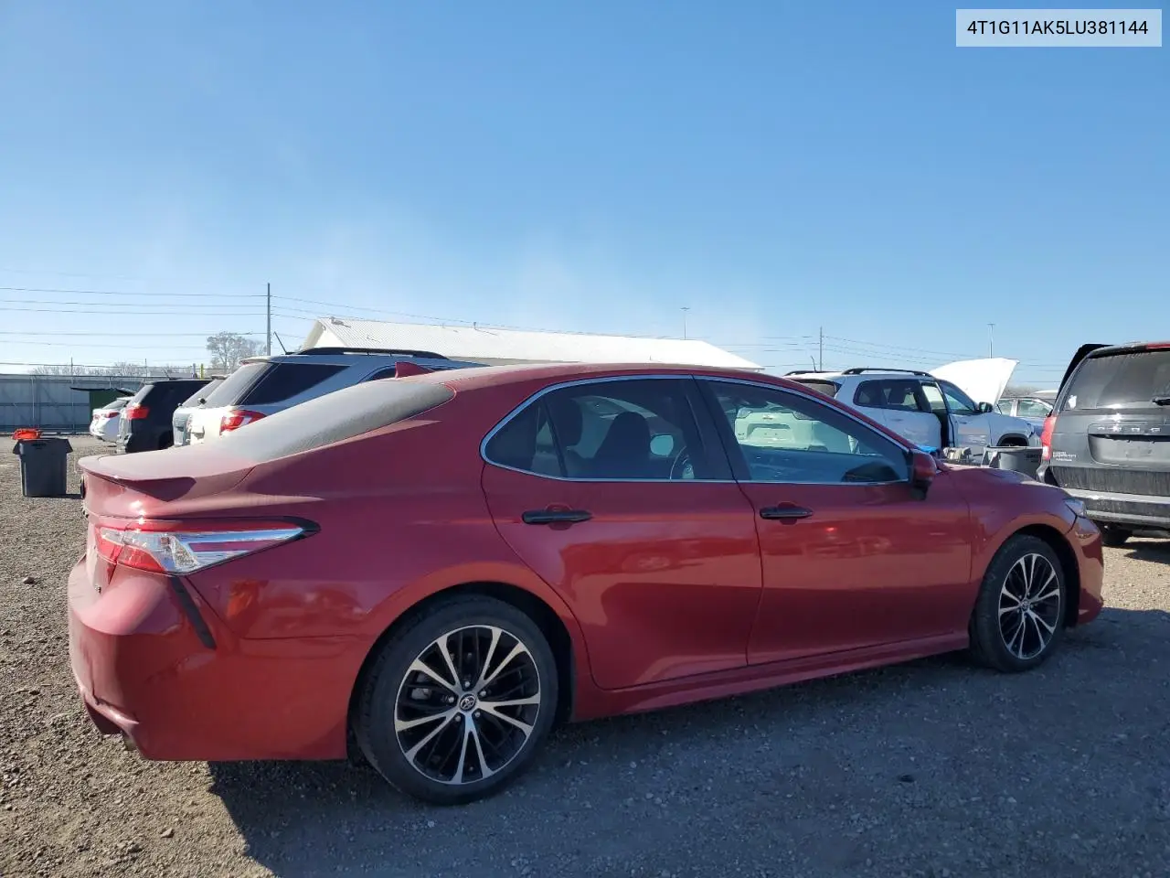 4T1G11AK5LU381144 2020 Toyota Camry Se
