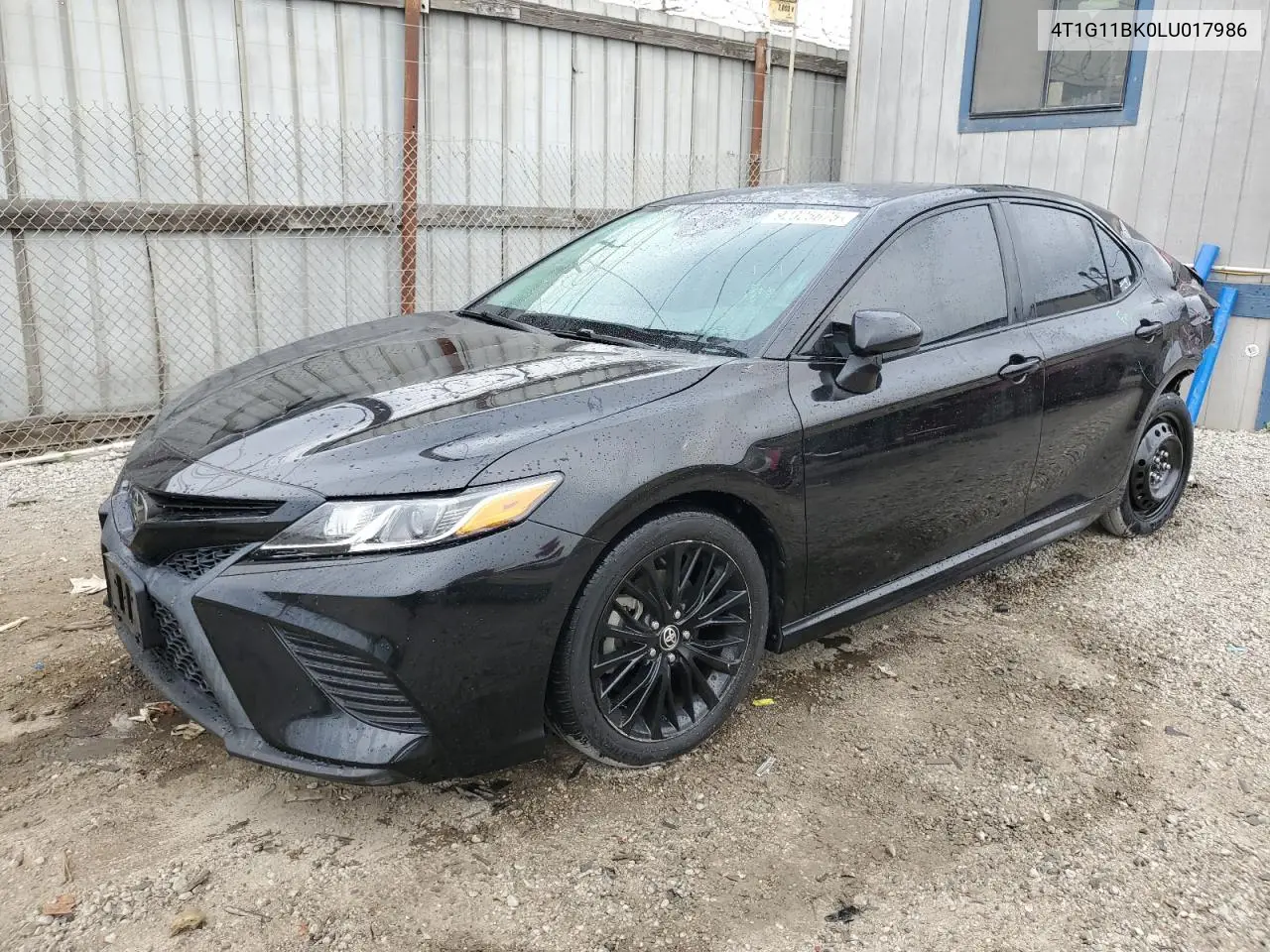 4T1G11BK0LU017986 2020 Toyota Camry Se