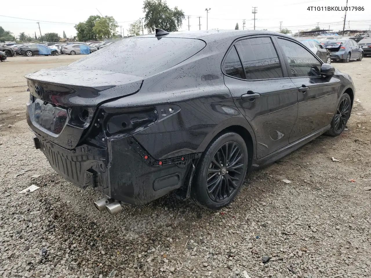 4T1G11BK0LU017986 2020 Toyota Camry Se