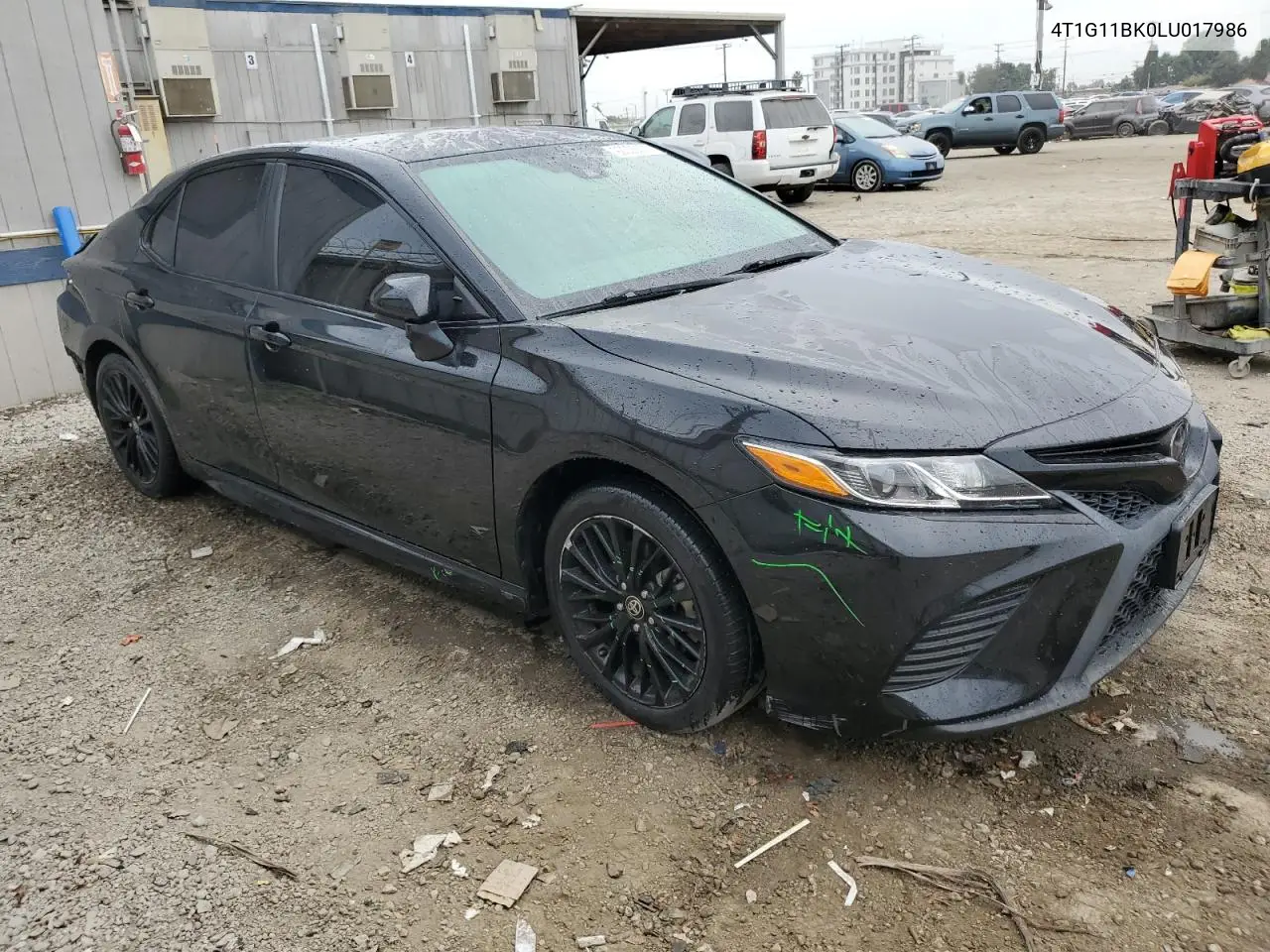 4T1G11BK0LU017986 2020 Toyota Camry Se