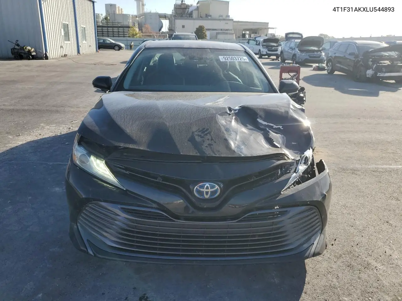 4T1F31AKXLU544893 2020 Toyota Camry Xle