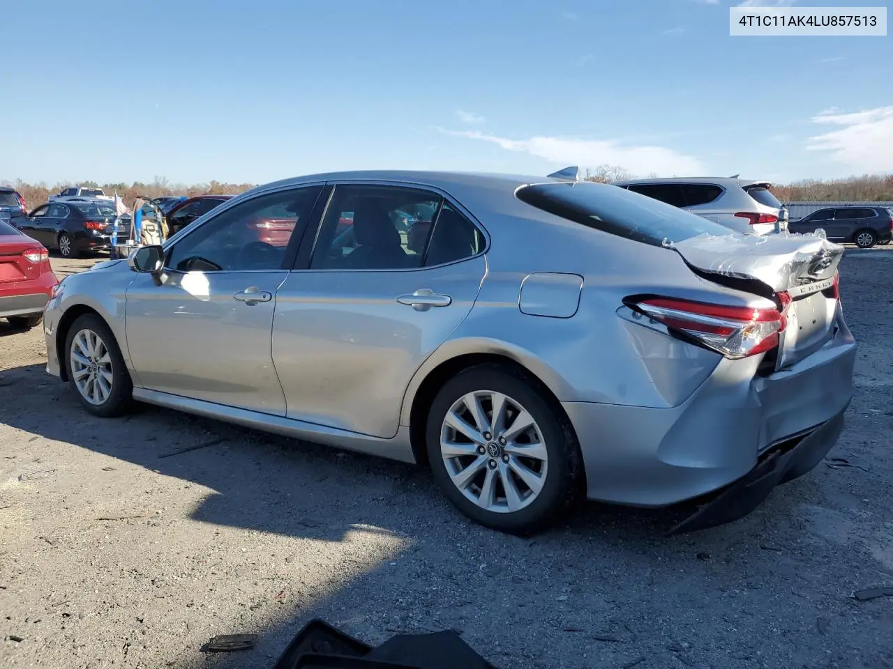 4T1C11AK4LU857513 2020 Toyota Camry Le