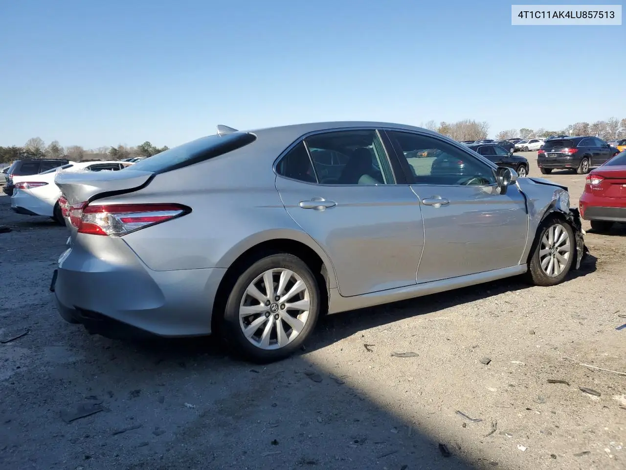 4T1C11AK4LU857513 2020 Toyota Camry Le