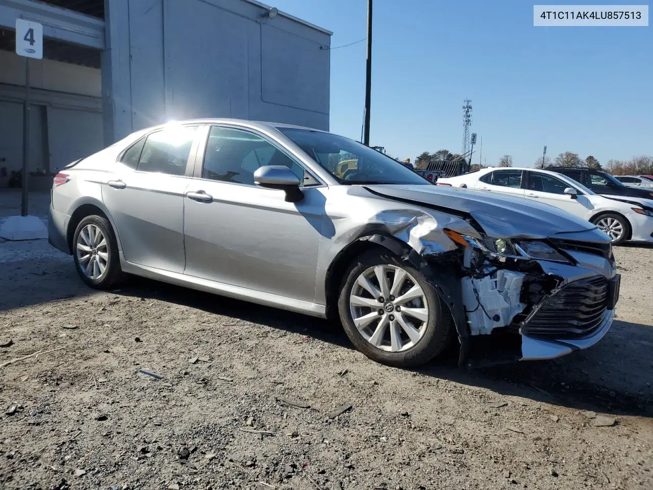 4T1C11AK4LU857513 2020 Toyota Camry Le