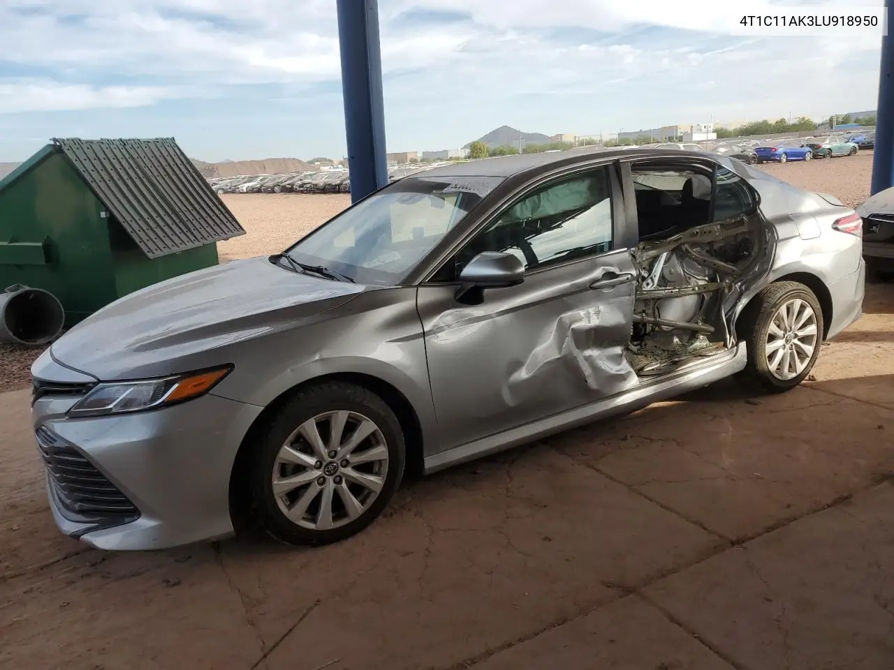 4T1C11AK3LU918950 2020 Toyota Camry Le