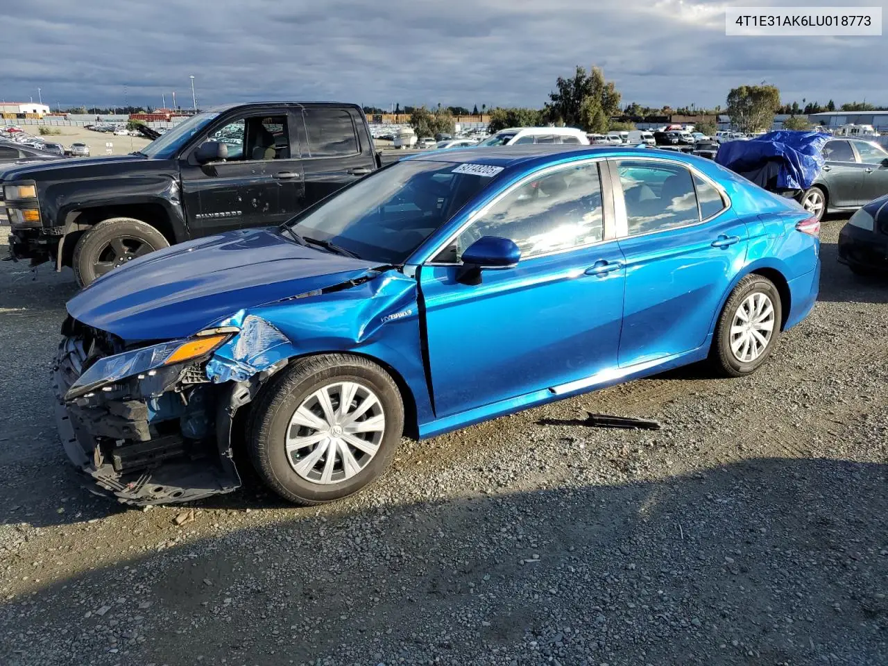 4T1E31AK6LU018773 2020 Toyota Camry Le