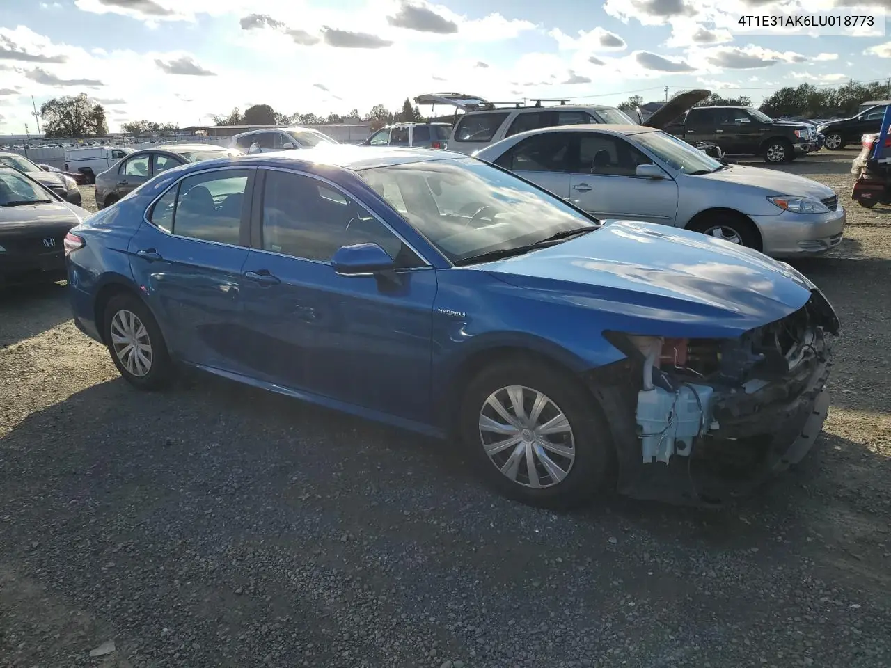 4T1E31AK6LU018773 2020 Toyota Camry Le