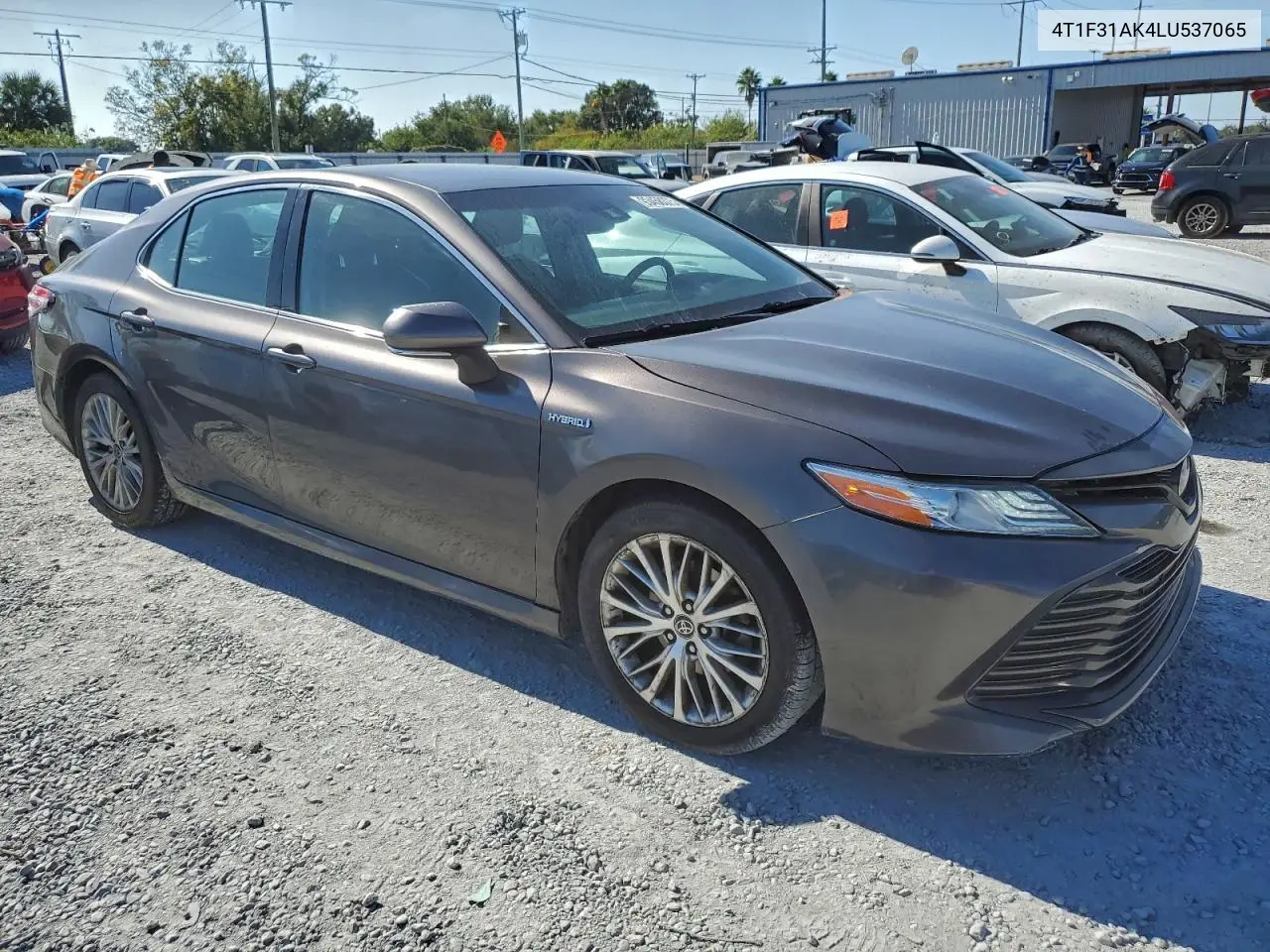 4T1F31AK4LU537065 2020 Toyota Camry Xle