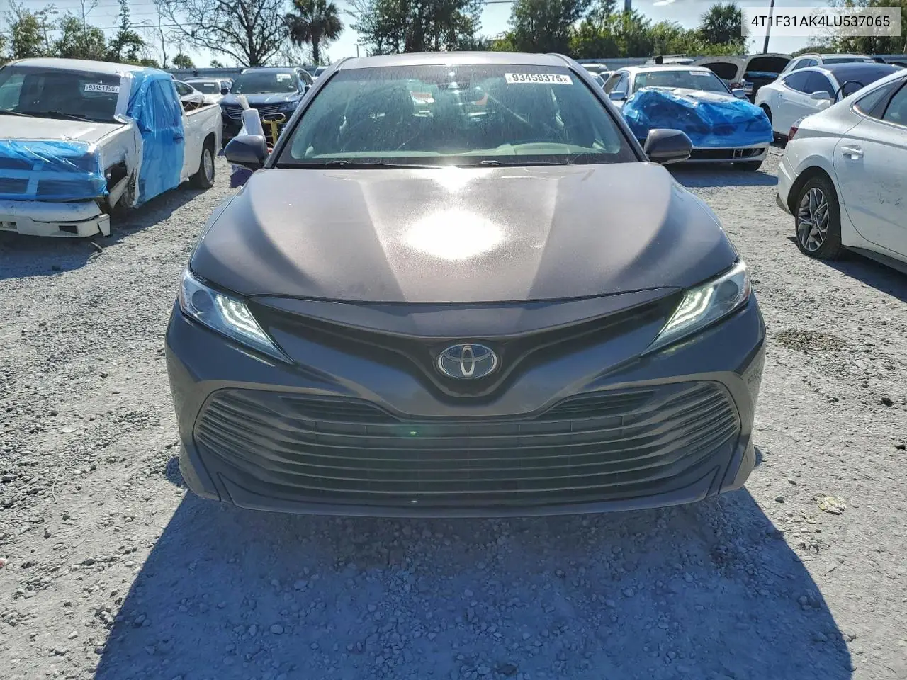 4T1F31AK4LU537065 2020 Toyota Camry Xle