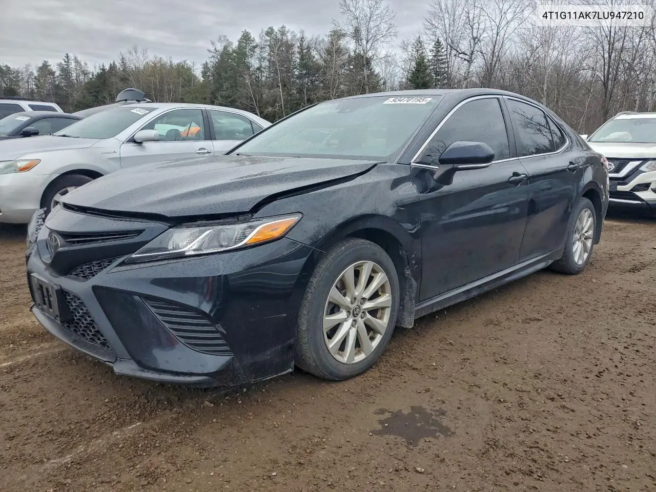 4T1G11AK7LU947210 2020 Toyota Camry Se