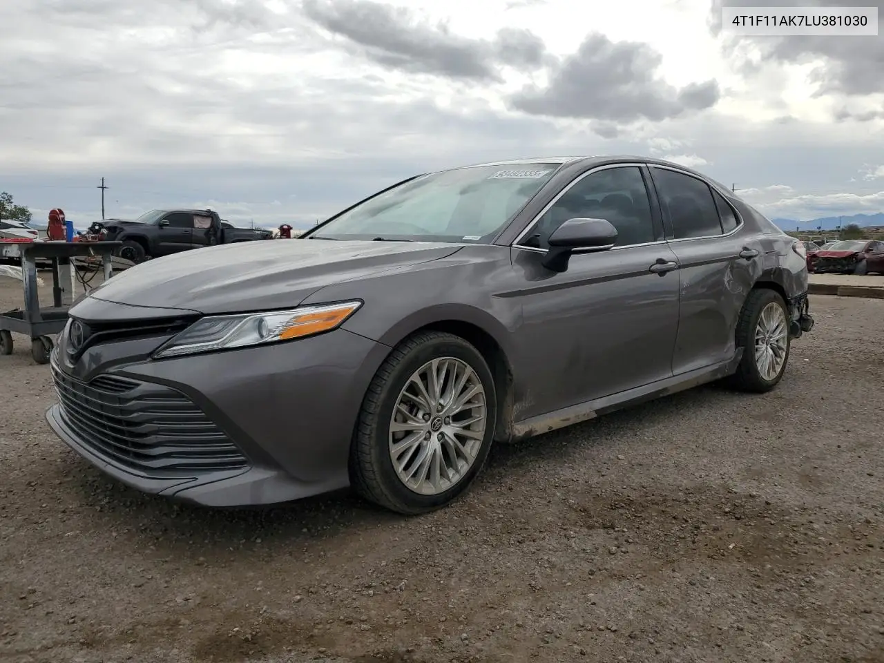 4T1F11AK7LU381030 2020 Toyota Camry Xle