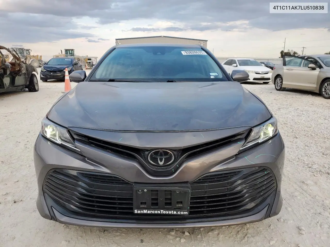 4T1C11AK7LU510838 2020 Toyota Camry Le