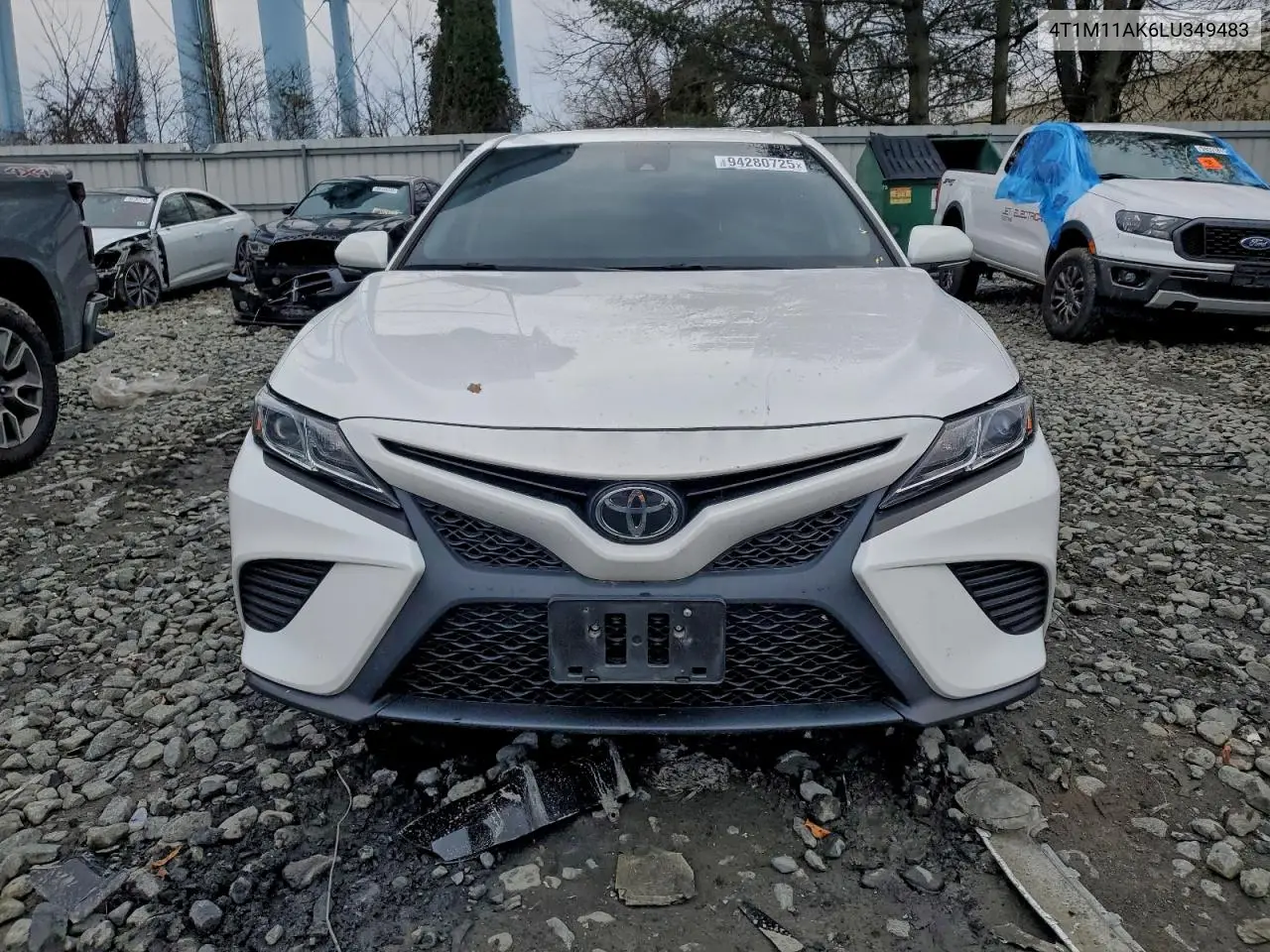 4T1M11AK6LU349483 2020 Toyota Camry Se