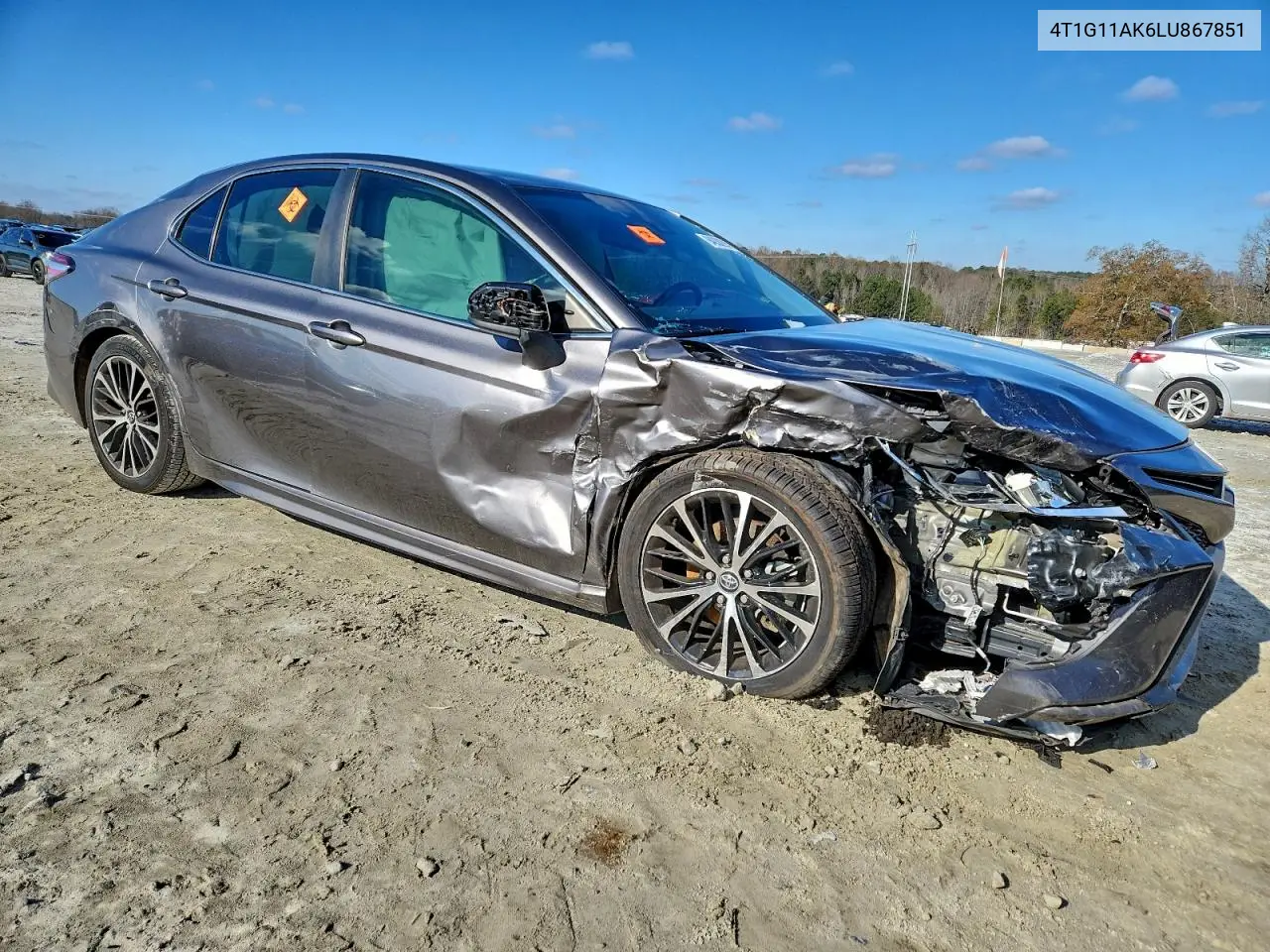 4T1G11AK6LU867851 2020 Toyota Camry Se