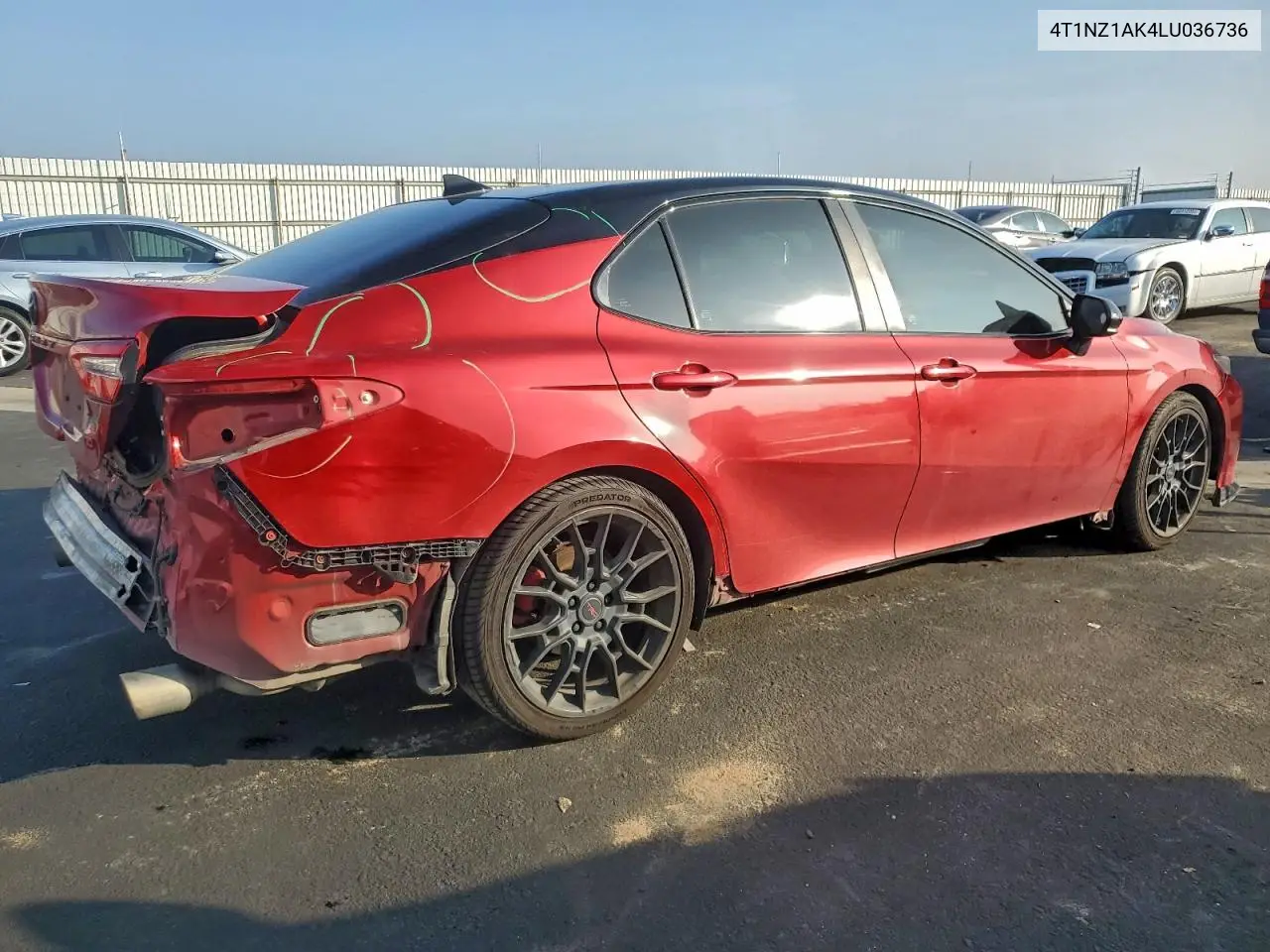 4T1NZ1AK4LU036736 2020 Toyota Camry Trd