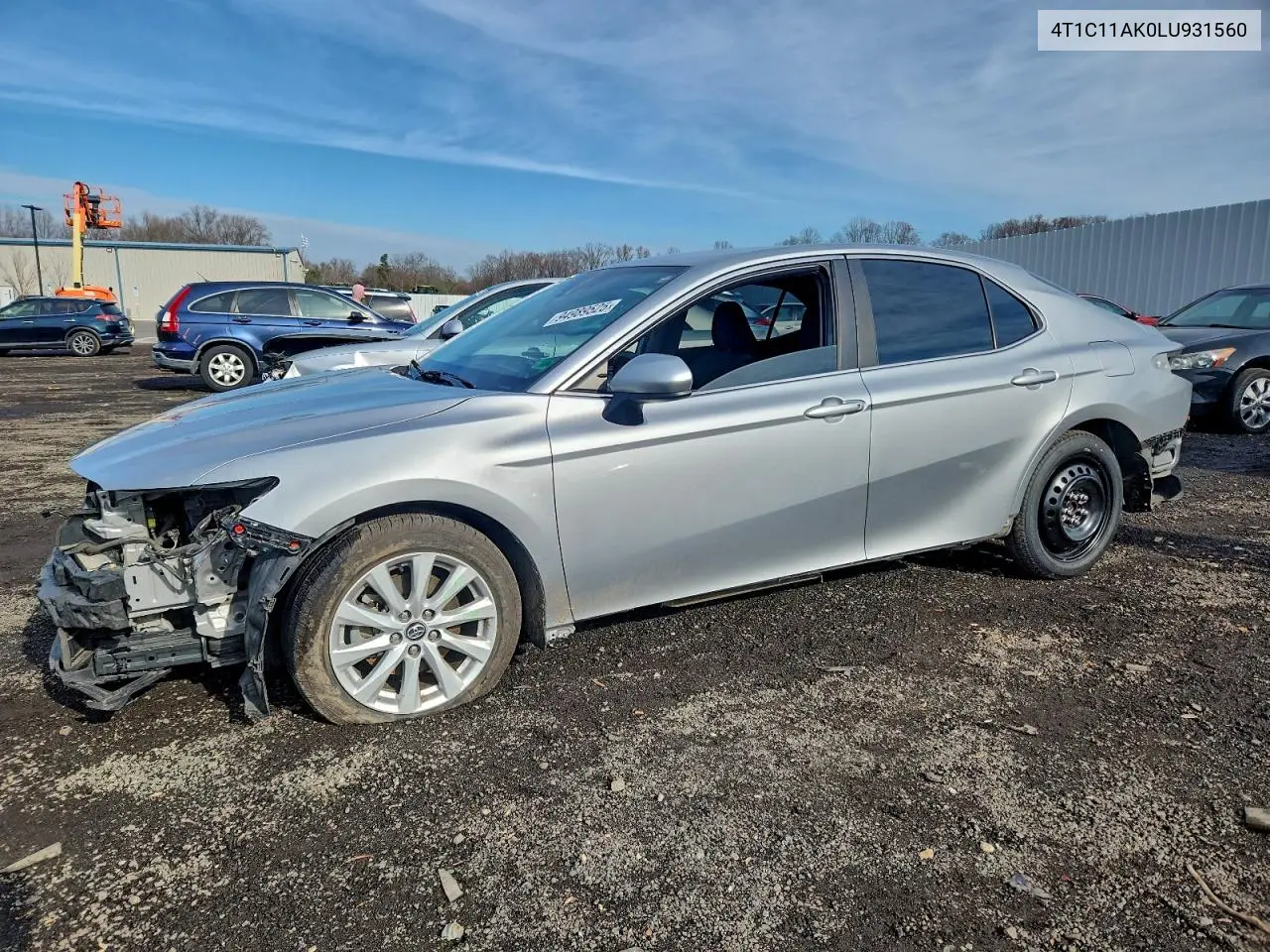 4T1C11AK0LU931560 2020 Toyota Camry Le