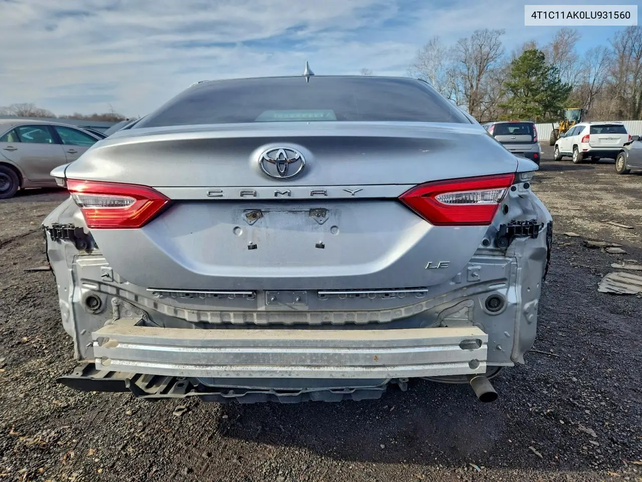 4T1C11AK0LU931560 2020 Toyota Camry Le