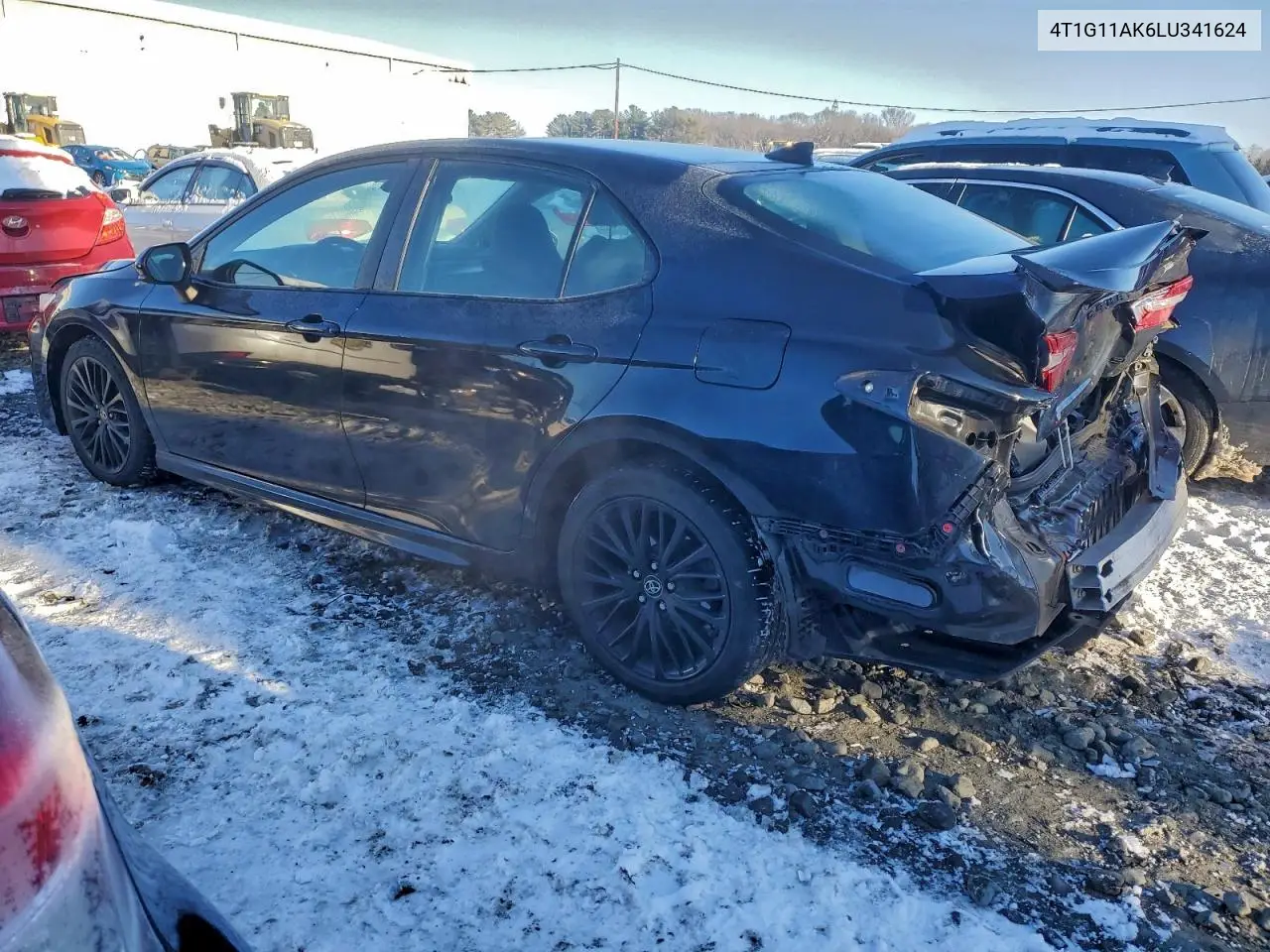 4T1G11AK6LU341624 2020 Toyota Camry Se