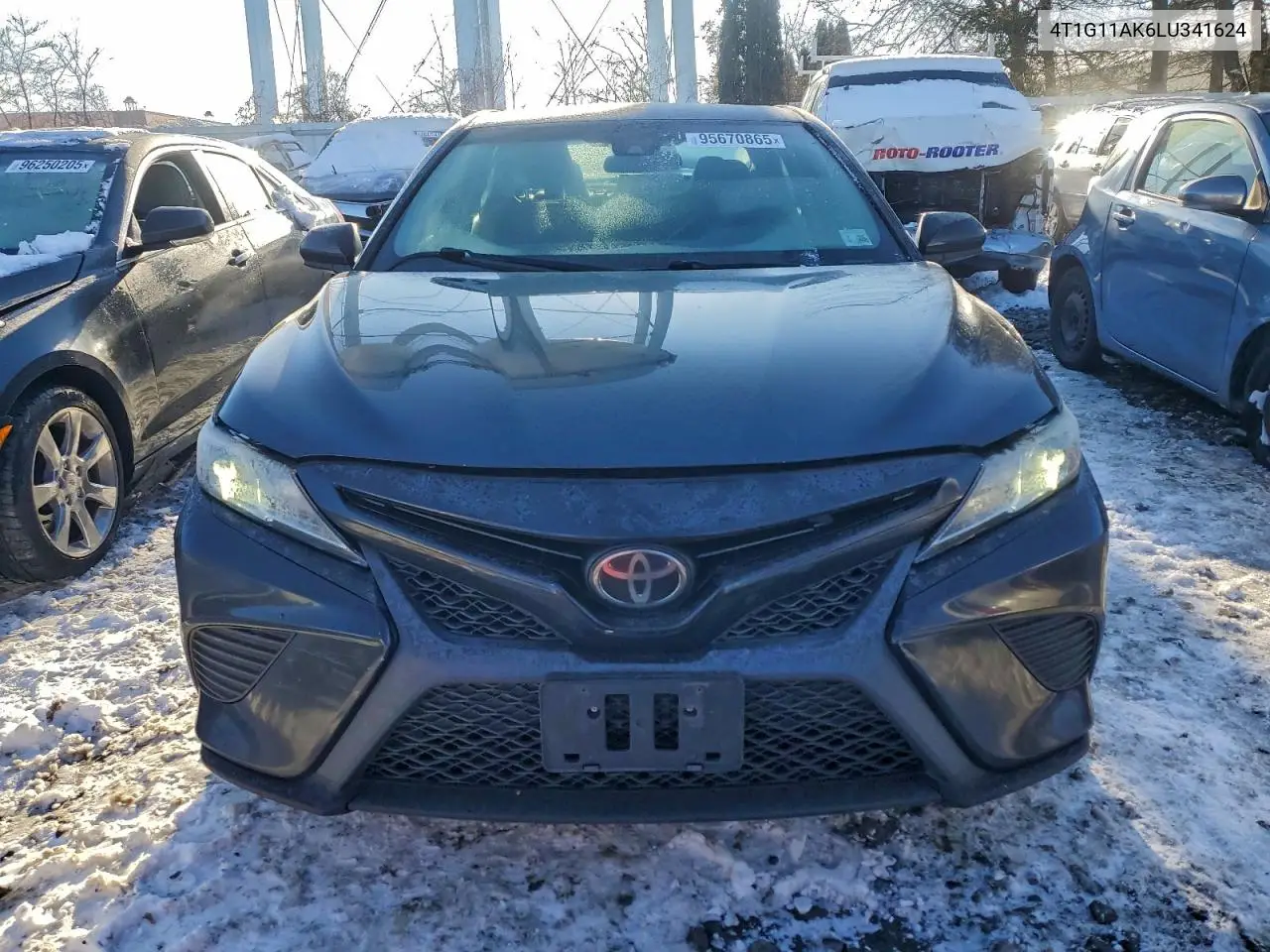 4T1G11AK6LU341624 2020 Toyota Camry Se